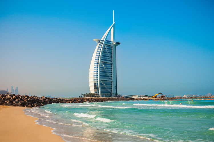 Luxushotel Burj Al Arab in Dubai