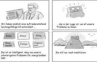 Cartoon: Die perfekte Künstliche Intelligenz