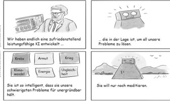 Cartoon: Die perfekte Künstliche Intelligenz