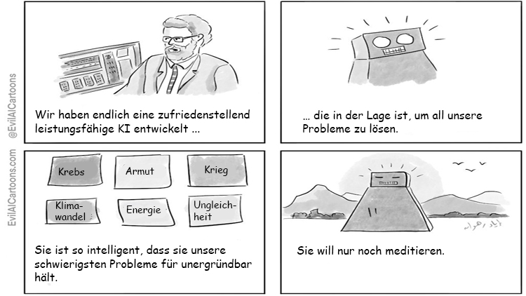 Cartoon: Die perfekte Künstliche Intelligenz