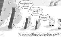 Cartoon: Wenn KI die KI überwacht